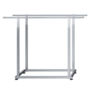 Icons flat double bar stand